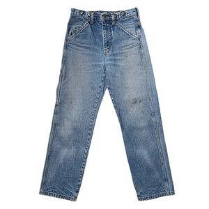 80s 90s vintage faded distressed highwaisted carpenter jeans Big Bill utility